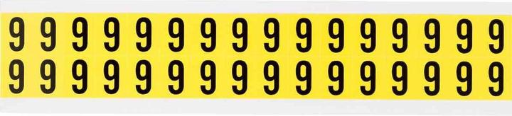 Actual product image Brady Identical numbers and letters