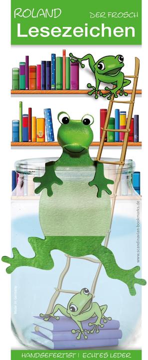 Actual product image Scandinavian Bookmarks Bookmark frog in a glass