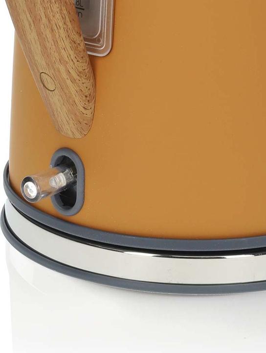 Produktbild Nedis Wasserkocher | 1.7 l | Soft-Touch | Orange | Um 360 Grad drehbar | Verdecktes Heizelement | St (1.70 l)