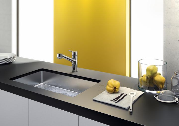 Immagine prodotto hansgrohe Miscelatore monocomando da cucina Talis M52 170, doccia estraibile, 2 tipi di getto