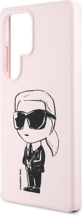 Produktbild Karl Lagerfeld Silicone Graffiti Ikonik Printed Logo MagSafe Case for Samsung Galaxy S25 Ultra - Pin (Samsung Galaxy S25 Ultra)