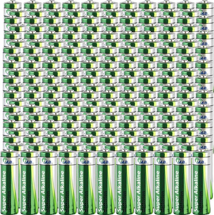 Immagine prodotto TKA Batterie super alcaline tipo AA (200 pz., 2800 mAh)