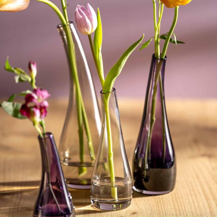 Image du produit Leonardo Vase Luminosa 20 cm, taupe (1 x, 7 x 7 x 20 cm, 0.24 l)