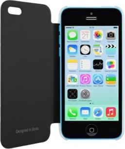 Produktbild Artwizz SmartJacket Schutzclip für iPhone 5C Schwarz/Transparent (Apple iPhone 5c)