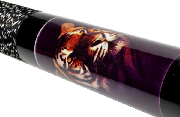 Actual product image Crazy Pool Cue Night Tiger