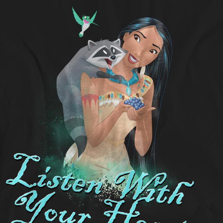 Immagine prodotto Disney Listen With Your Heart Maglietta Adulto Unisex (M)