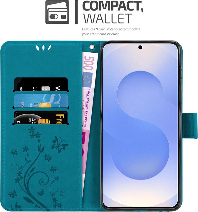 Image du produit Cadorabo Coque pour Samsung Galaxy S25 pour Fleur Book (Samsung Galaxy S25)