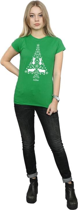 Immagine prodotto Disney Frozen Christmas Tree Maglietta Donna (S)