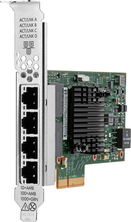 HPE Broadcom BCM5719 Adattatore Ethernet a 4 porte BASE-T per (PCI Express 2.0 x4)