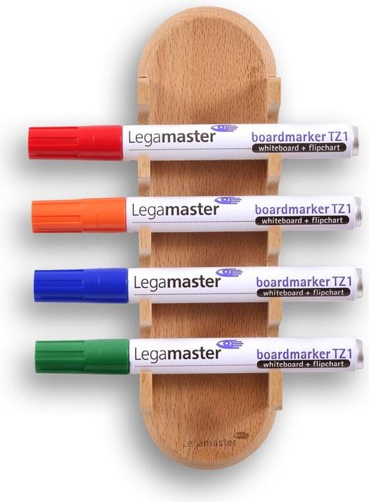 Produktbild Legamaster Stiftehalter Wooden Glasboard, Hellbraun