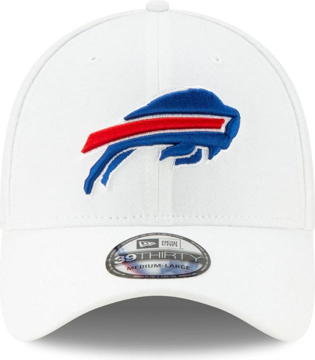 Produktbild New Era 39Thirty Stretch Cap - NFL Buffalo Bills weiss - L/XL (XL)