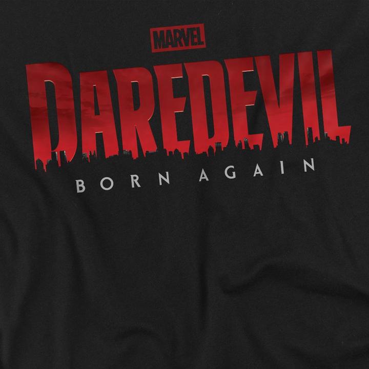 Actual product image Daredevil Mens Born Again Logo T-Shirt (XL)