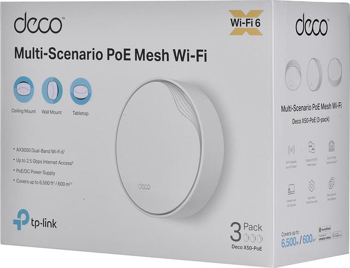 Actual product image TP-Link Deco X50-PoE (3-pack)