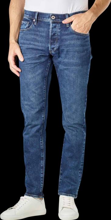 G-Star 3301 Slim Jeans Elto Pure Stretch Faded Atlantic Ocea