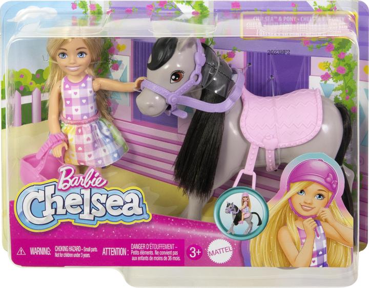 Productafbeelding Barbie Nieuw Chelsea & Pony Chelsea