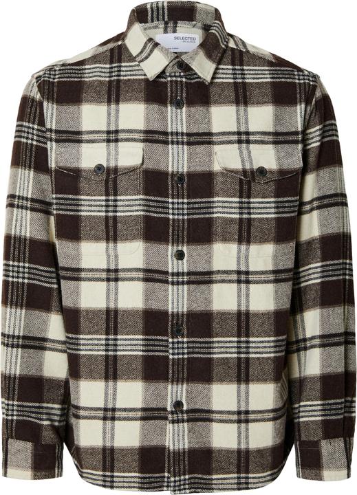 Selected Homme Kariertes Overshirt