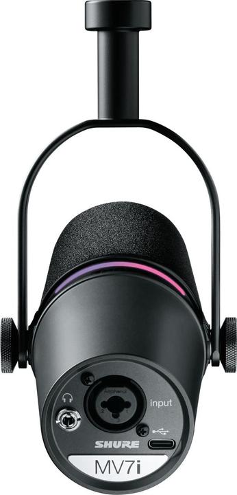 Image du produit Shure MV7i Mikrofon mit integriertem Interface