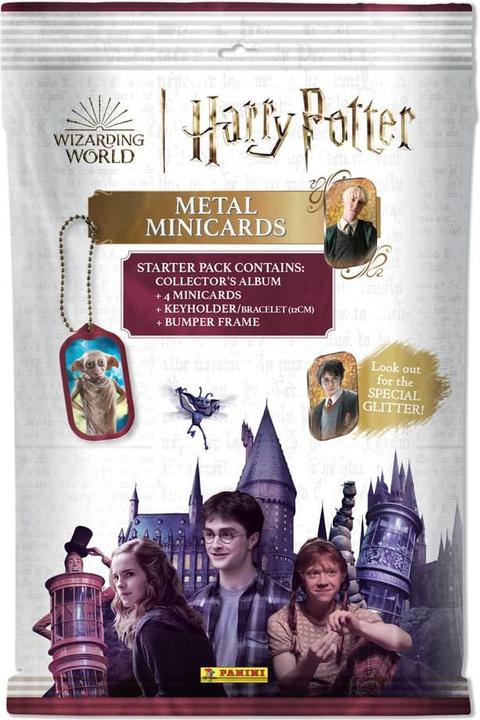 Panini Harry Potter Metall Minikarten Starter Pack *Deutsche Version*