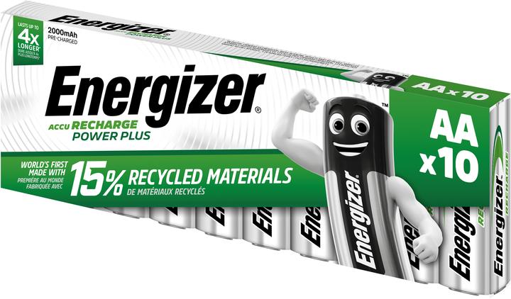Energizer Recharge (10 pcs, AA, 2000 mAh)