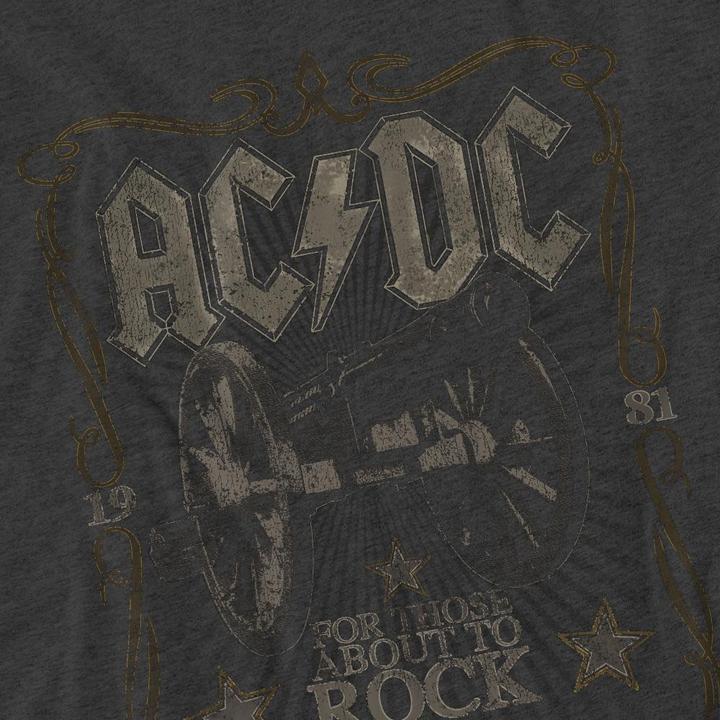 Image du produit AC/DC - T-shirt ROCK LABEL - Adulte (XL)