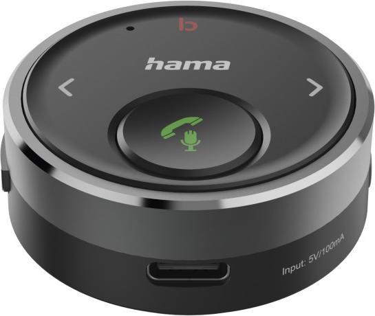 Produktbild Hama Bluetooth®-Receiver für Kfz, 3,5-mm-Stecker, Sprachsteuerung, Freisprechen (Empfänger)