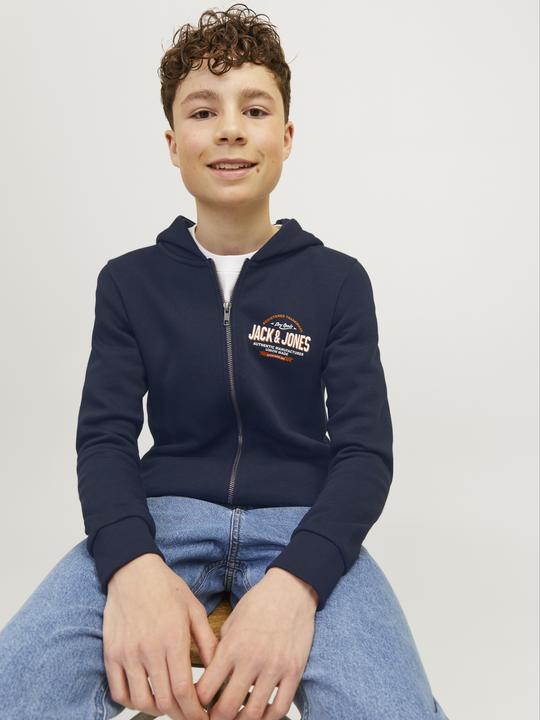 Immagine prodotto Jack & Jones JJELOGO SWT ZIP HOOD 2COL 24/25 NOOS MNI (128)