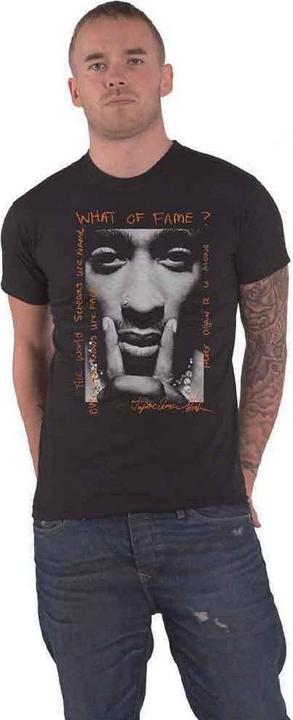 Immagine prodotto Tupac Shakur What Of Fame? Maglietta Adulto Unisex (S)