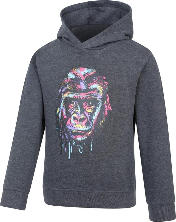 Actual product image Mountain Warehouse Childrens/Kids Graffiti Gorilla Hoodie (116)