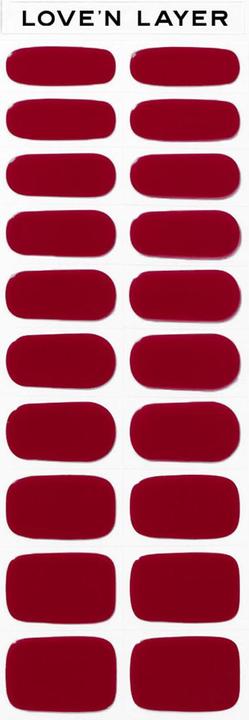 Produktbild Love'n Layer - Solid Burgundy Red (Burgunderrot, Farblack)