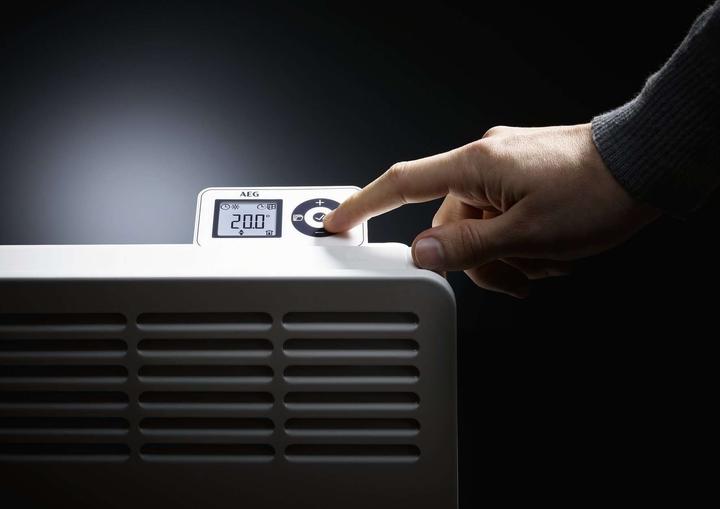 Image du produit AEG Haustechnik WKL 1005, convecteur mural 1000 W pour env. 10 m², avec prise de courant (1000 W)