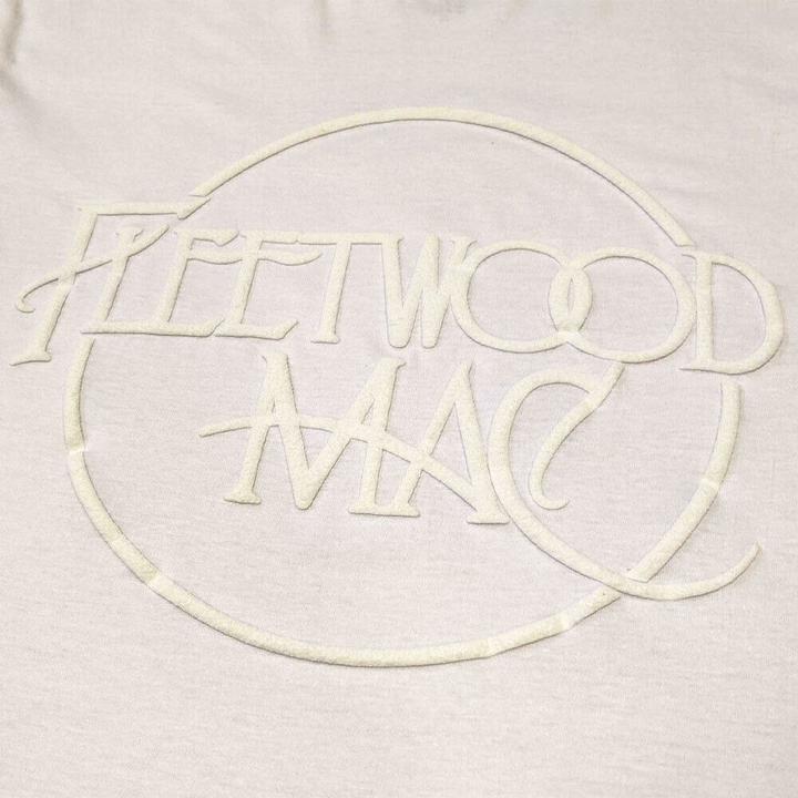 Image du produit Fleetwood Mac Unisexe Logo Cotton Hi-Build T-shirt (S)