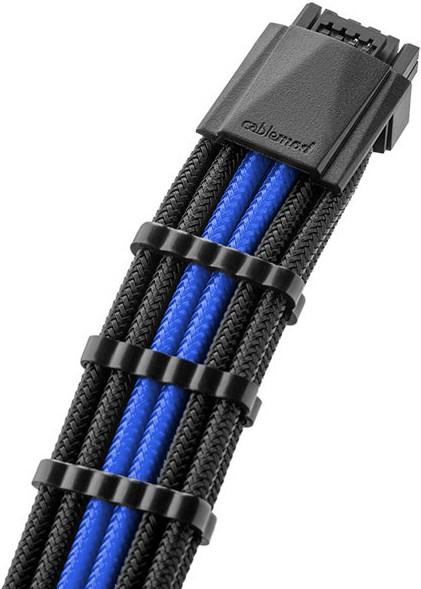 Image du produit CableMod Câble RT-Series Pro ModMesh 12VHPWR vers 3x PCI-e pour ASUS/Seasonic - 60cm, noir/bleu