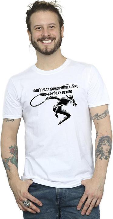 Produktbild Catwoman Don't Play Games TShirt (XL)