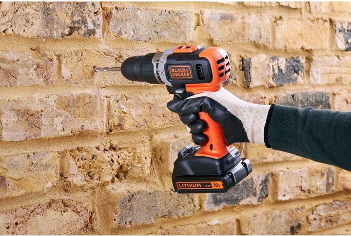 Produktbild Black & Decker Akku-Schlagbohrschrauber (Akkubetrieb)