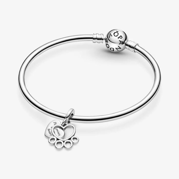 Image du produit Pandora Hearts & Paw Print Charm (Argent 925)
