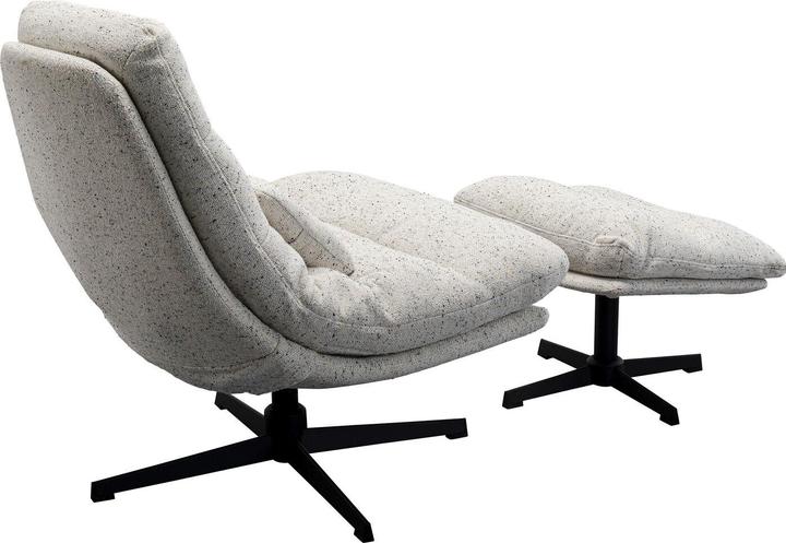 Actual product image Kare Design Drehsessel + Hocker Columbia