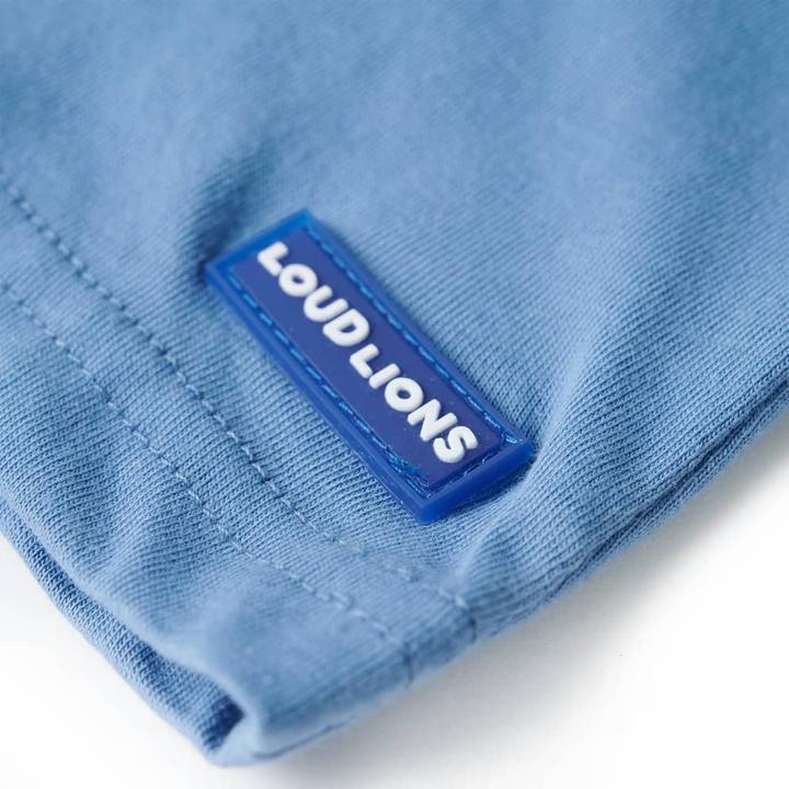 Produktbild VidaXL Kinder-T-Shirt Mittelblau 92,Material: 100 % Baumwolle,Farbe (92)