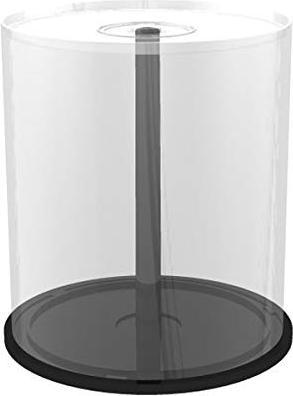 Actual product image MediaRange Spindle for 100 discs, with black bottom (100 x)