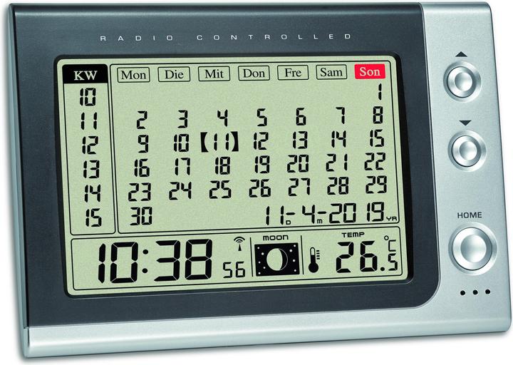 Produktbild TFA Funk-Wecker mit Kalender