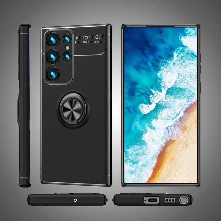 Produktbild Nalia Matte Ring Silikon Hülle (Samsung Galaxy S24 Ultra)