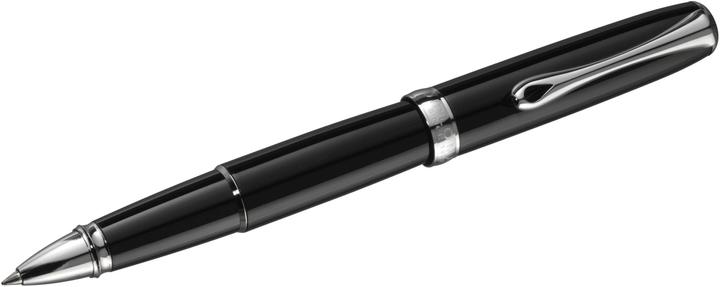 Produktbild Diplomat Tintenroller Excellence A2 lack schwarz (Schwarz/Silber, 1 x)