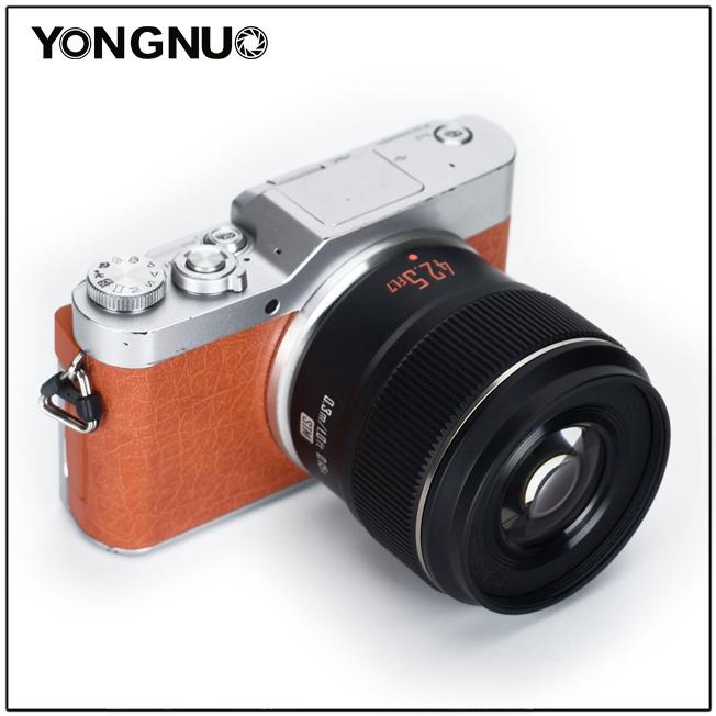 Image du produit Yongnuo YN 42.5mm f/1.7M II Prime Lens Micro Four Thirds (Four Thirds, Micro Four Thirds)