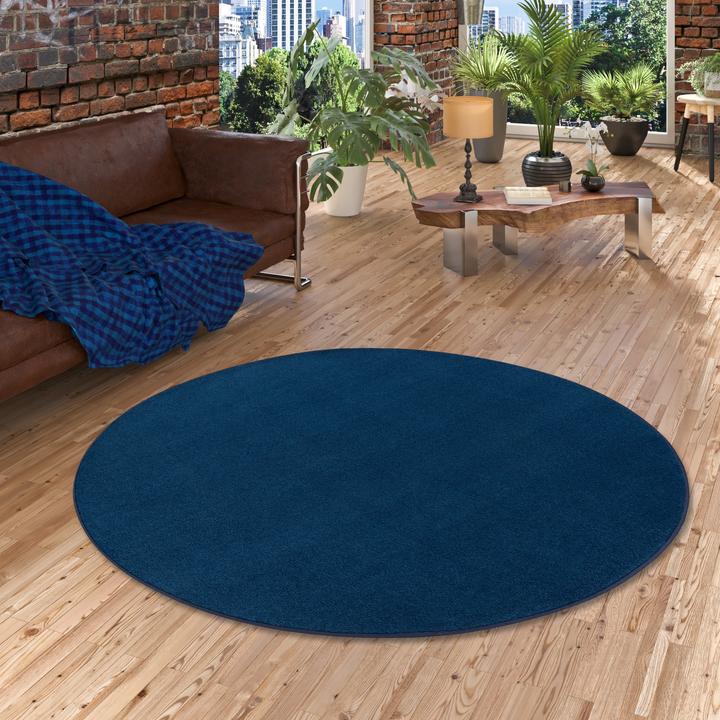 Produktbild Snapstyle Trend Velours Teppich Joy Rund (Ø 133 cm)