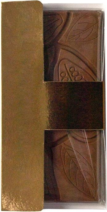 Produktbild miniSchoggi Schokoladentafelverpackung gold (Geschenktüte, 10 x)