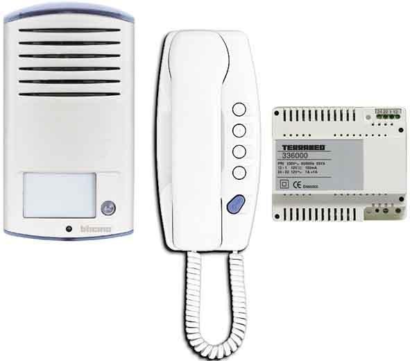 Actual product image Vaddio Bticino 363211 Analogue 363211Audio set 1-family house m (Cable)