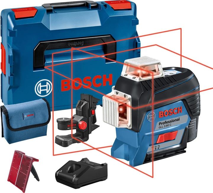 Immagine prodotto Bosch Professional GLL 3-80 c + GLM 20 Professional L-BOXX 0.601.063.R08