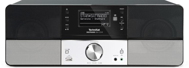 TechniSat DigitRadio 360 CD IR (Internetradio, DAB+, FM, WLAN)