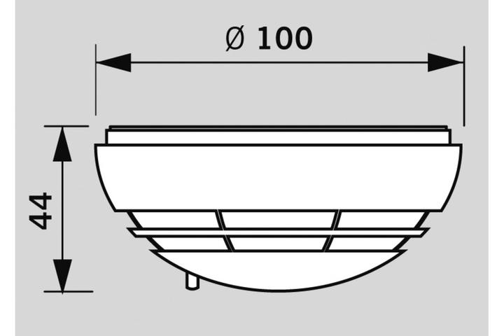 Actual product image Dormakaba Smoke detector RM-N in Contur design