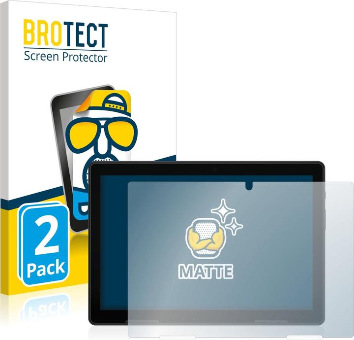 Actual product image BROTECT Anti-glare screen protector matt (2 Piece, Lifetab E10714)