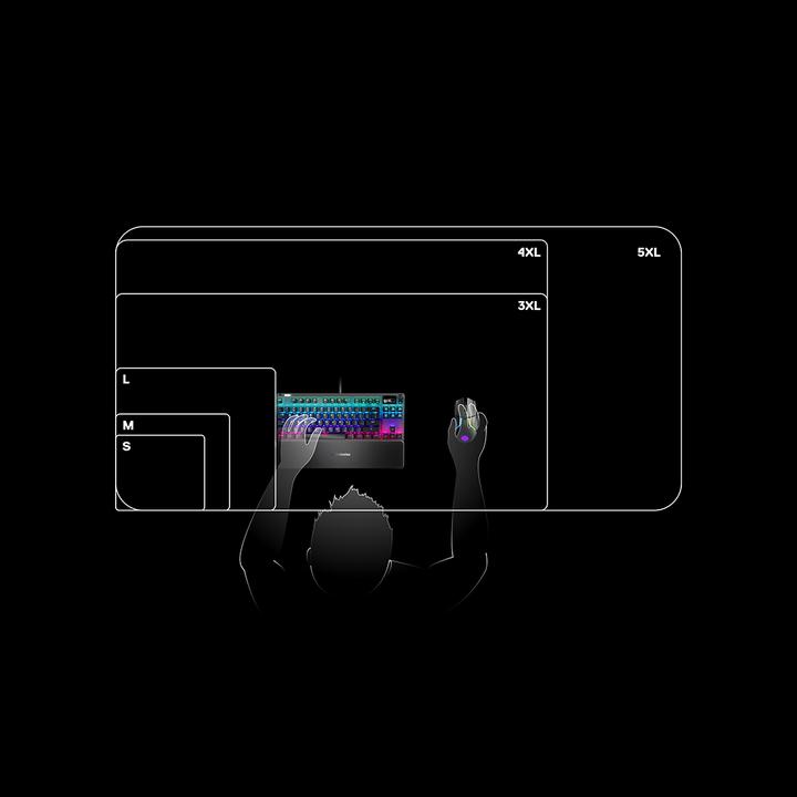 Actual product image SteelSeries QcK Mouse Pad - 3XL (Wide)